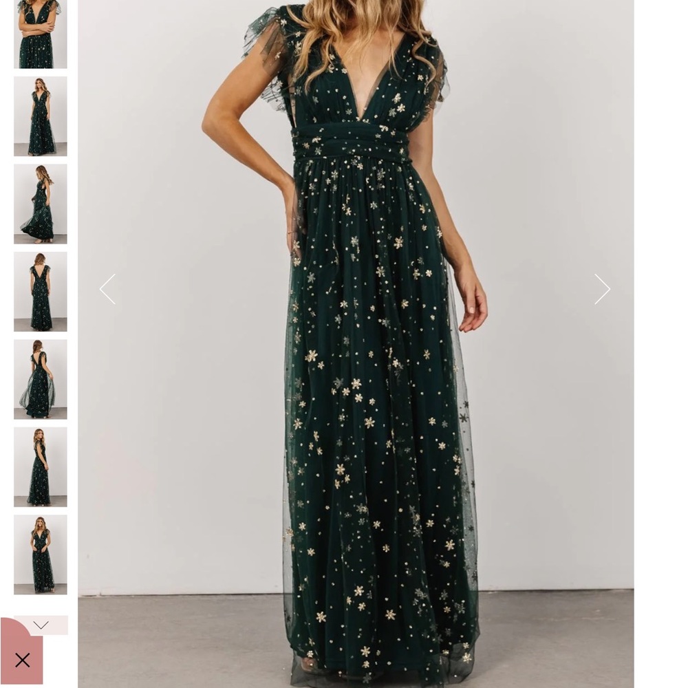 Baltic Born Star Emerald Dress